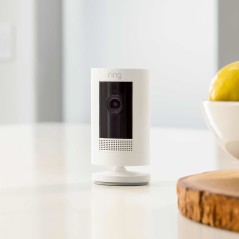 Ring Stick Up Cam Battery - Versatile 1080p HD Indoor/Outdoor Security Camera for Ultimate Peace of Mind